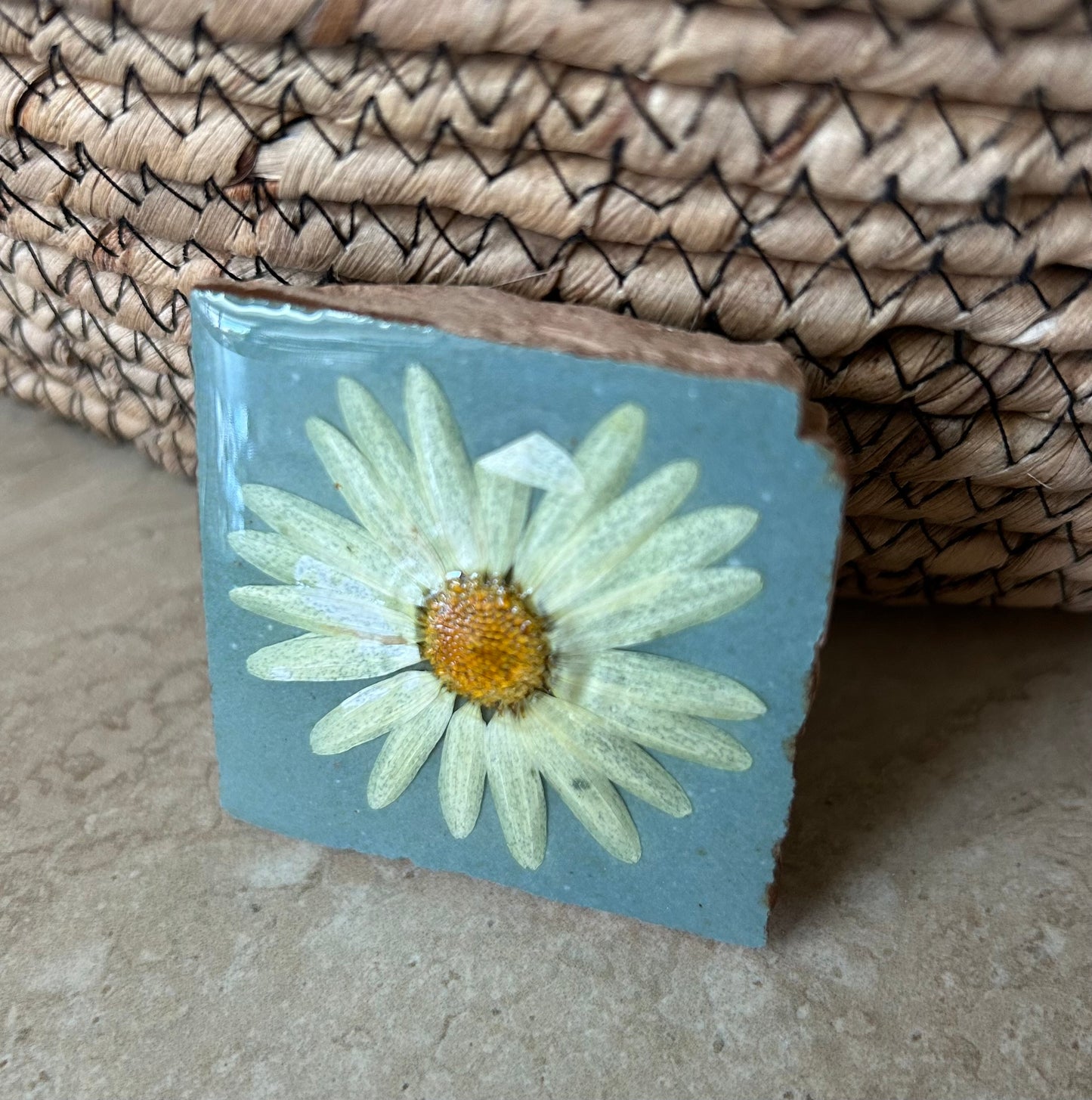 Flowertile Margriet 5x5cm