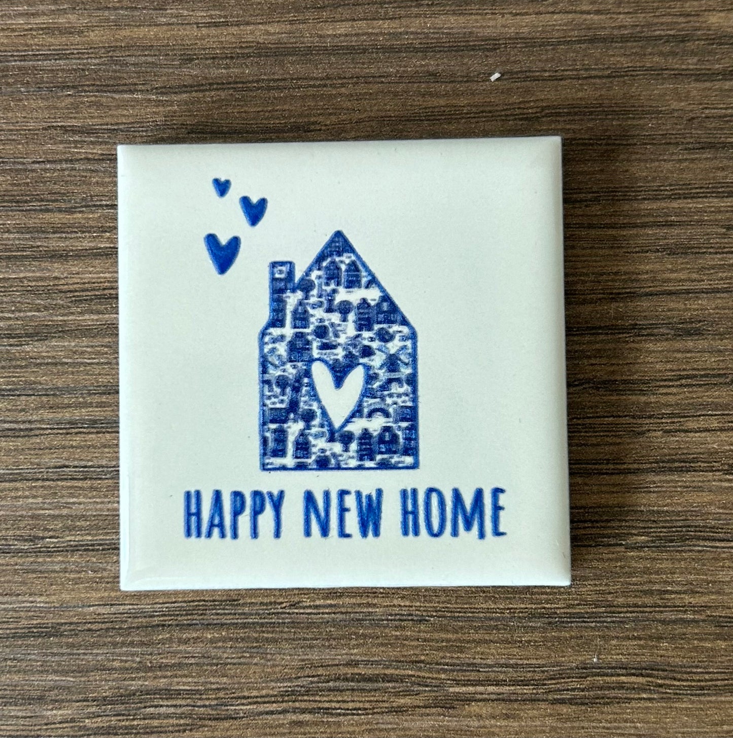 Mini Delfts blauwe tegel New home