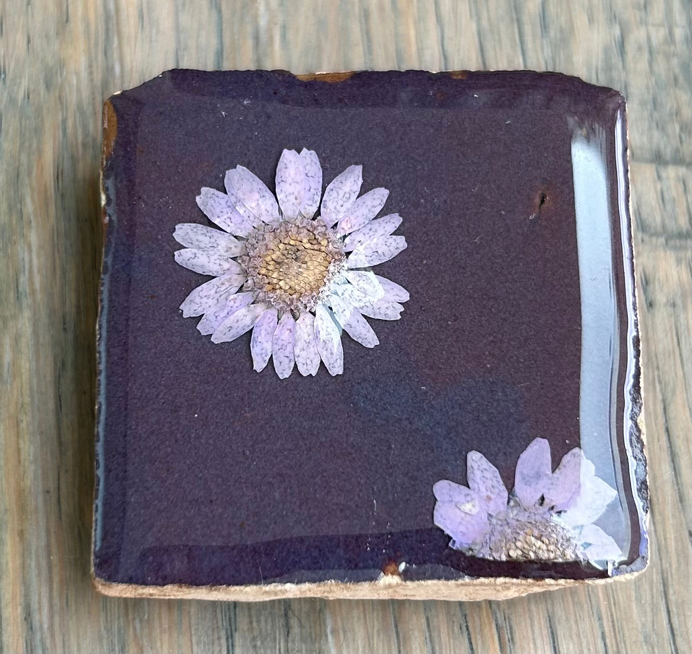 Flowertiles paars/roze