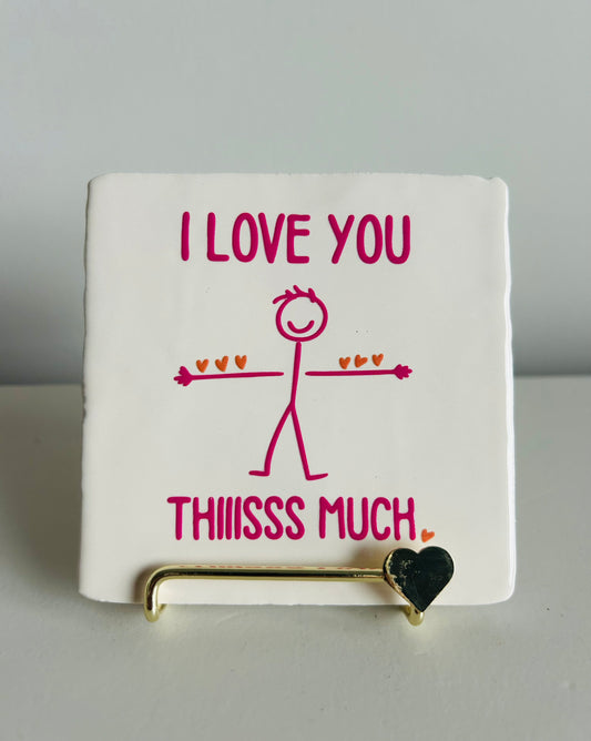 Tegel I love you thisss much