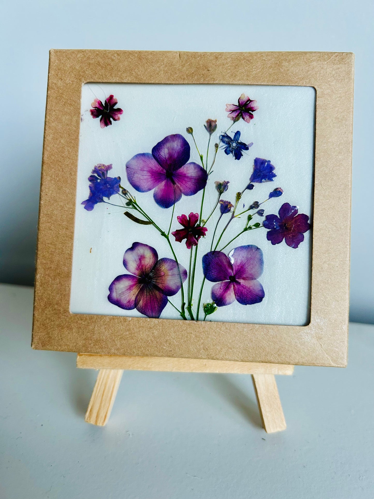 Flowertile mix paars