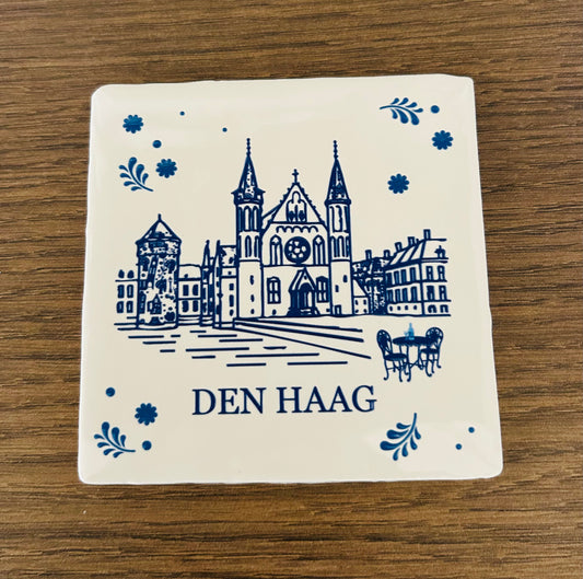 Tegel Delfts blauw Den Haag