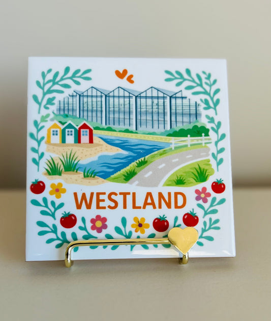 Cupdesign tegeltje Westland