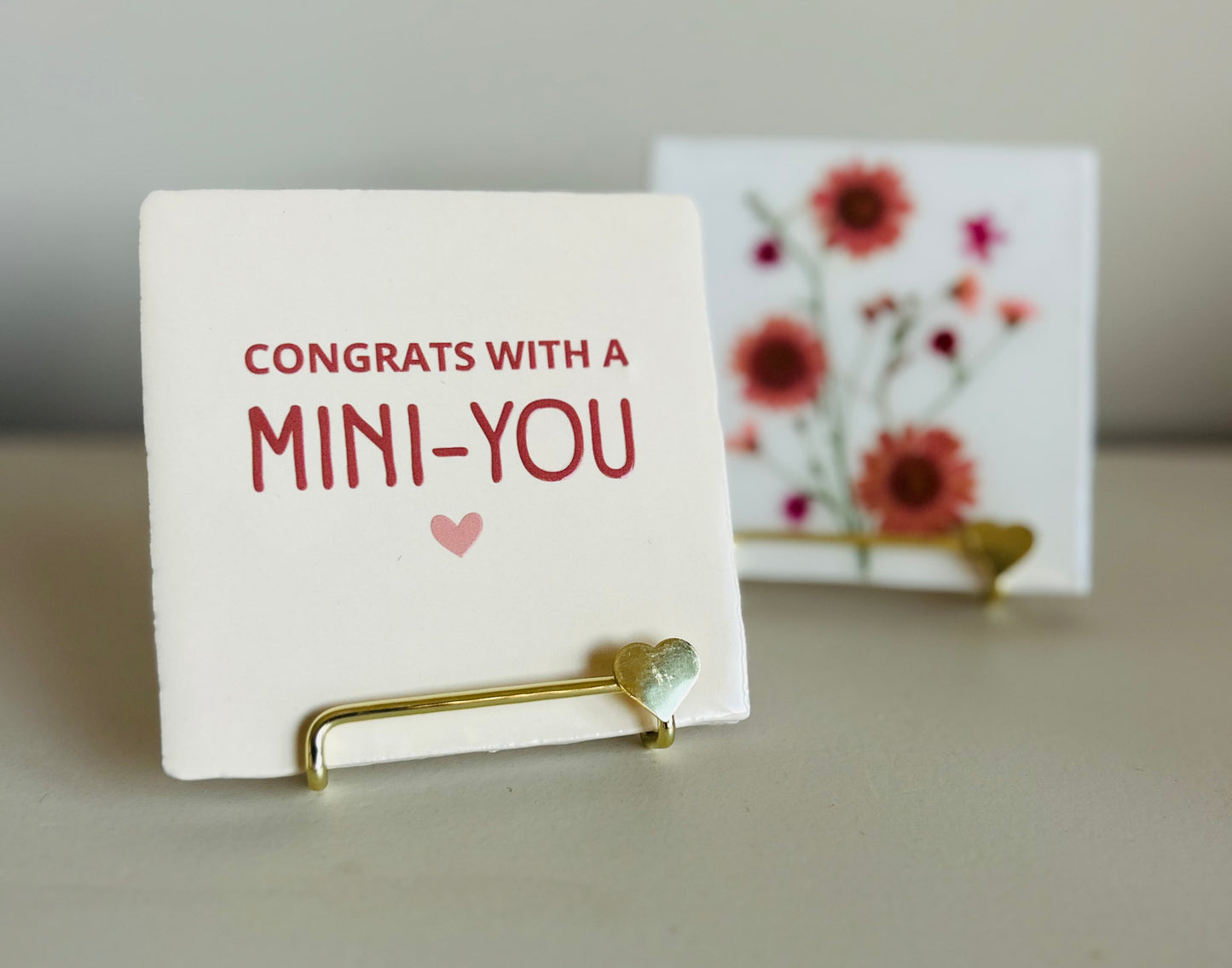 Tegel congrates with a mini You