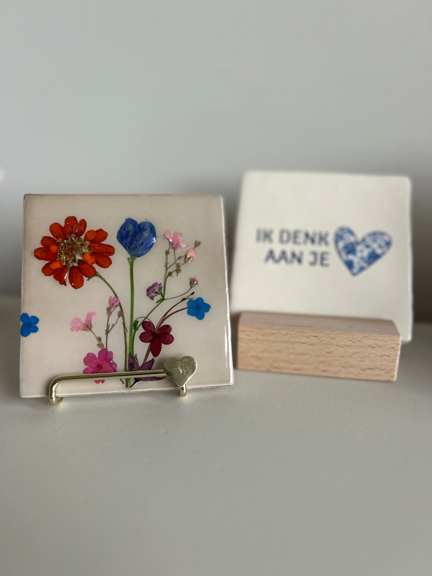 Flowertiles vergeet me nietjes