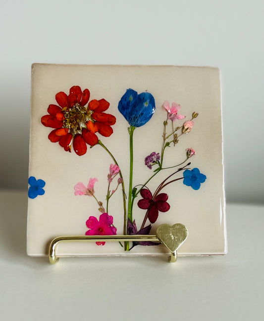 Flowertiles vergeet me nietjes