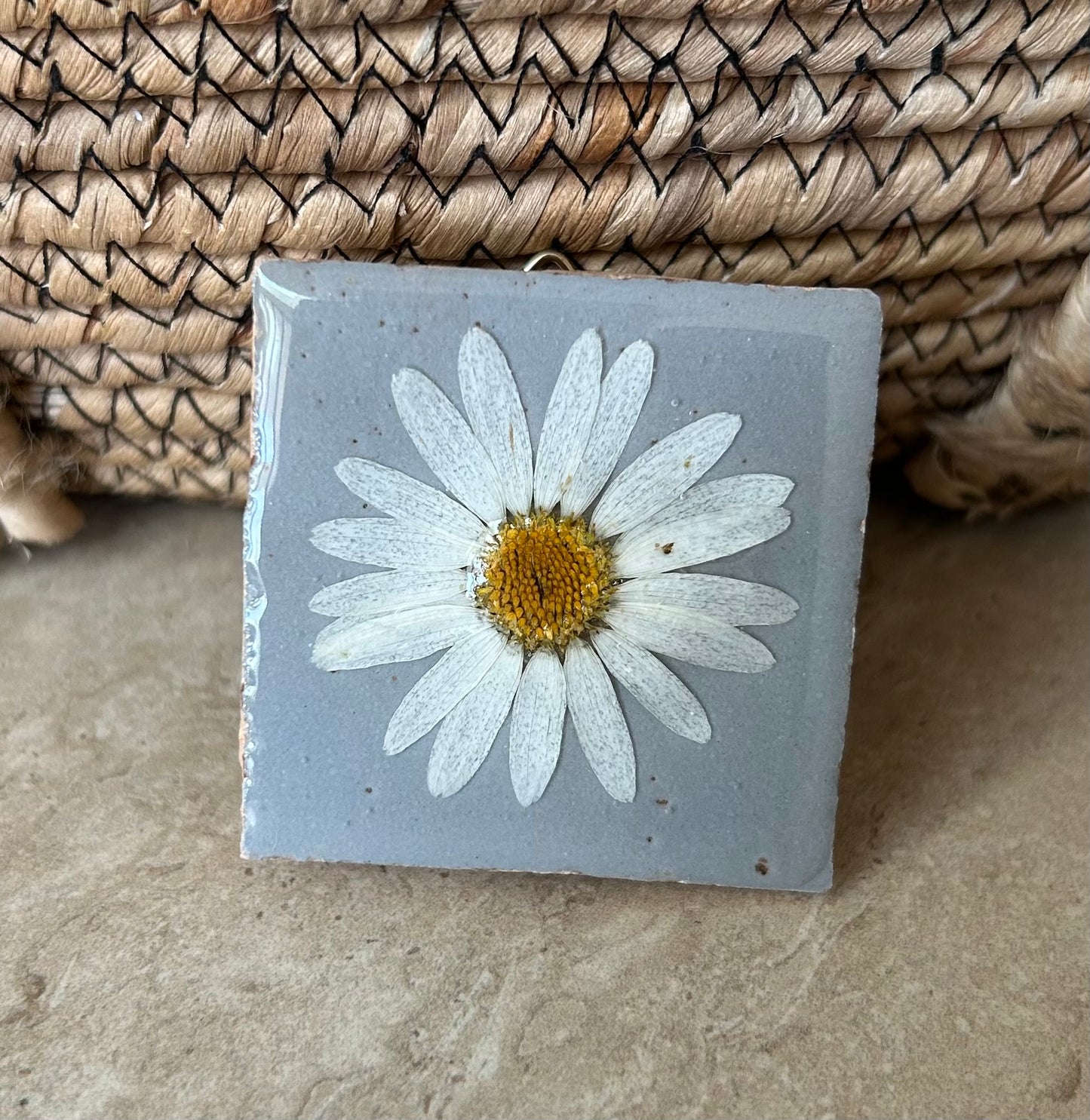 Flowertile Margriet 5x5cm